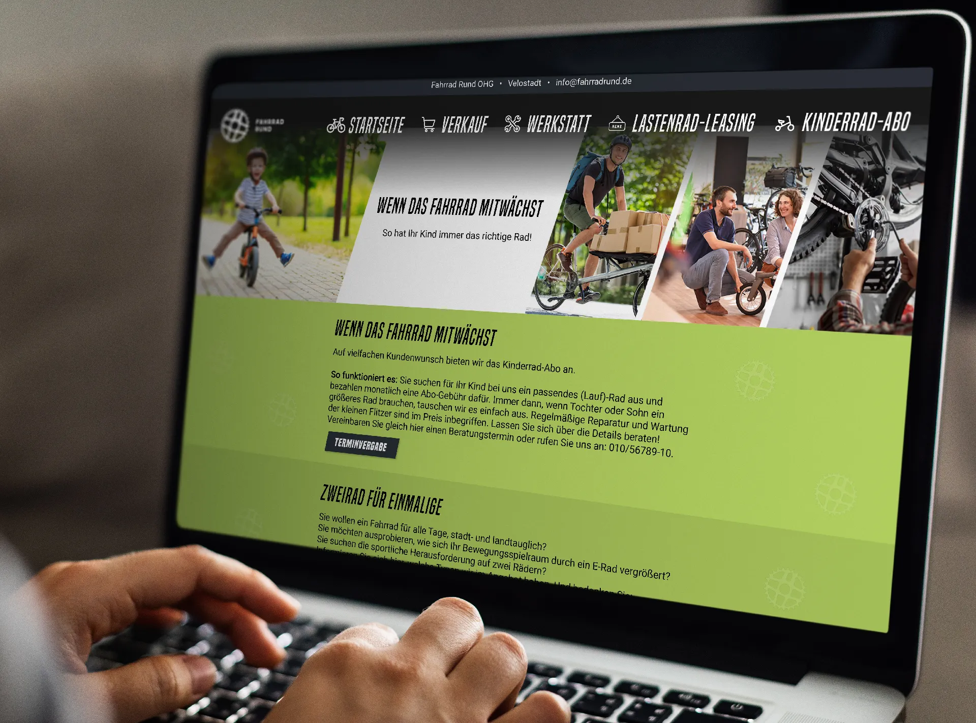 FahrradRundOHG Homepage
